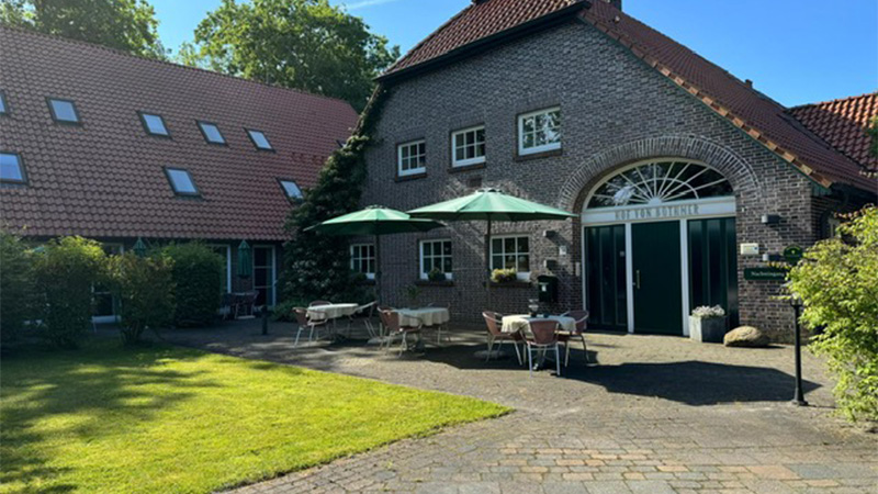 Hof von Bothmer Entrance with terrace
